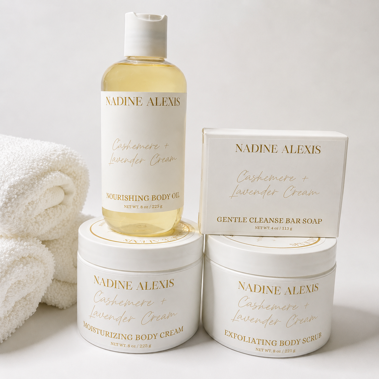 Cashmere + Lavender Cream Body Cream