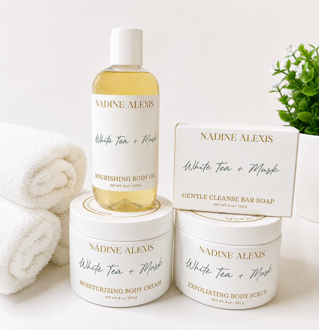 White Tea + Musk Body Scrub
