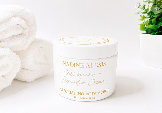 Cashmere + Lavender Cream Body Scrub
