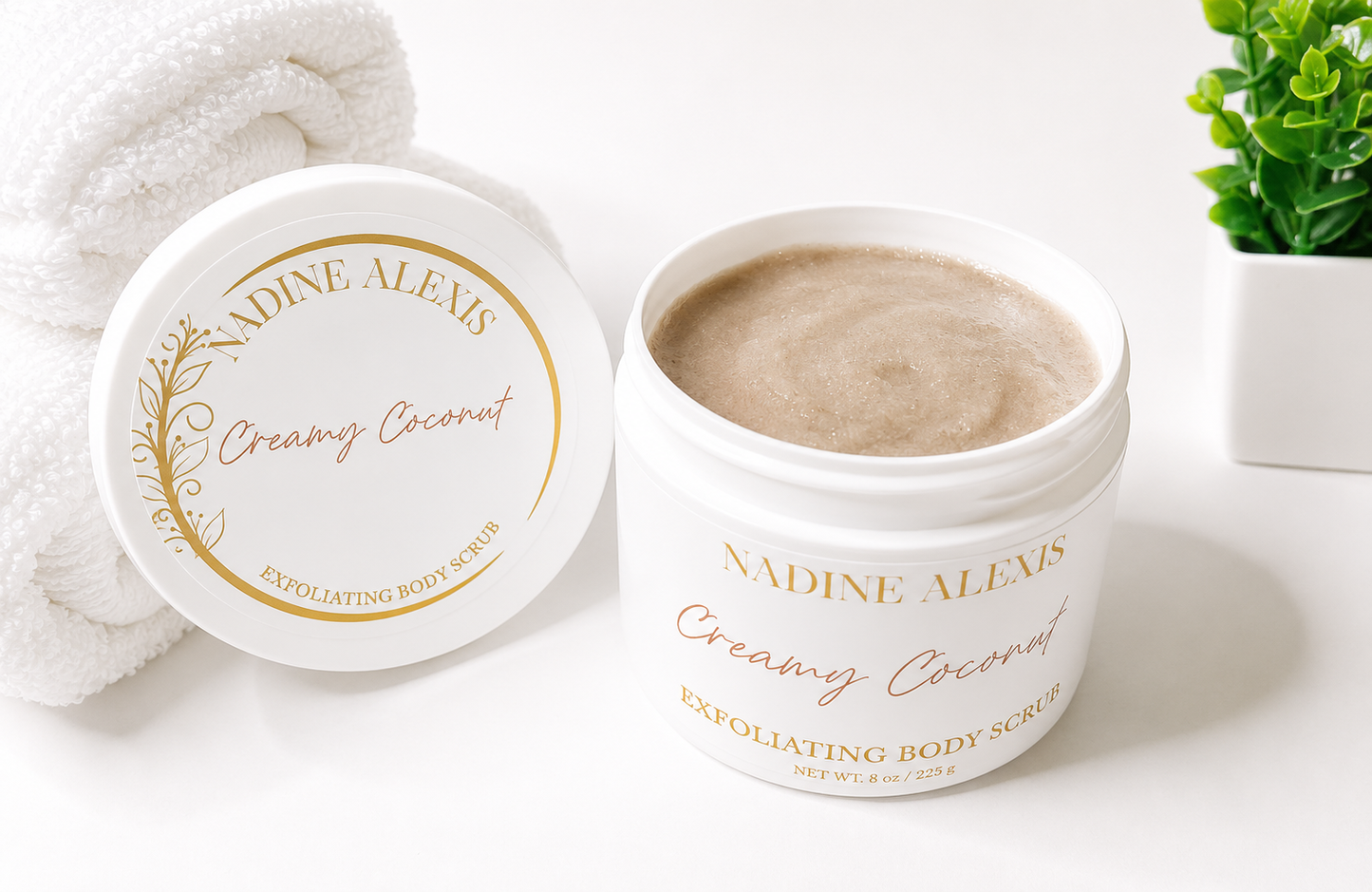 Creamy Coconut Body Scrub