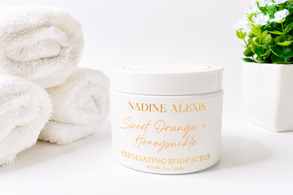 Sweet Orange + Honeysuckle Body Scrub