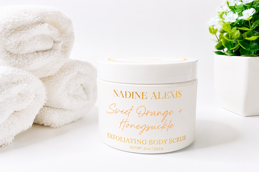 Sweet Orange + Honeysuckle Body Scrub