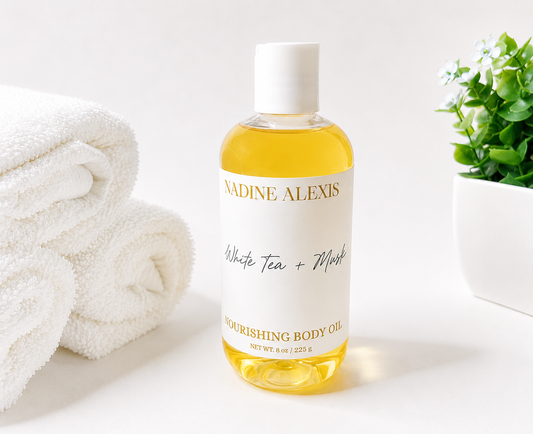 White Tea + Musk Body Oil
