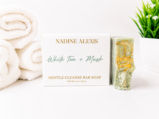 White Tea + Musk Bar Soap